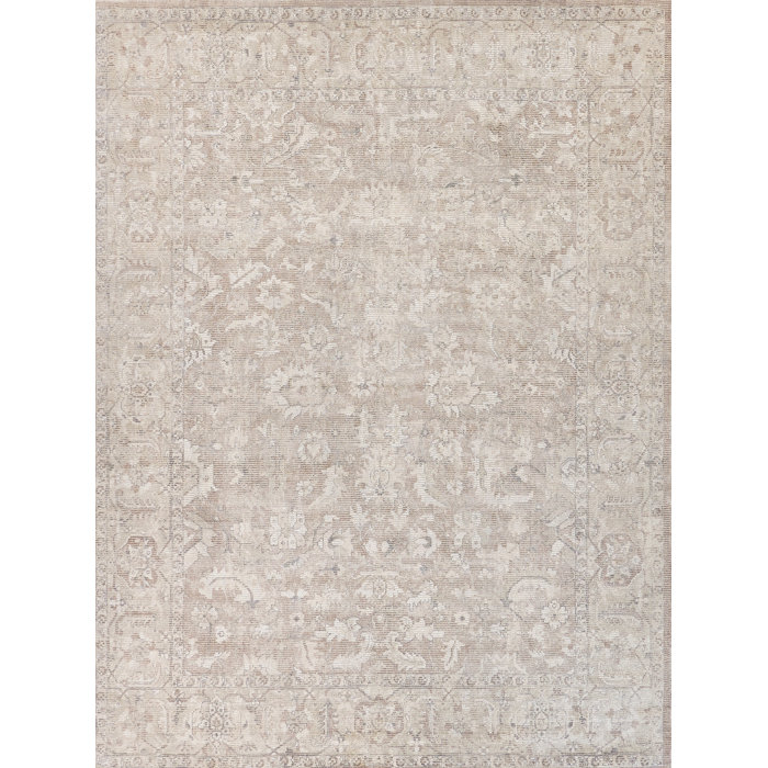 Exquisite Rugs Tuscany Oriental Handmade Tan Area Rug & Reviews Perigold